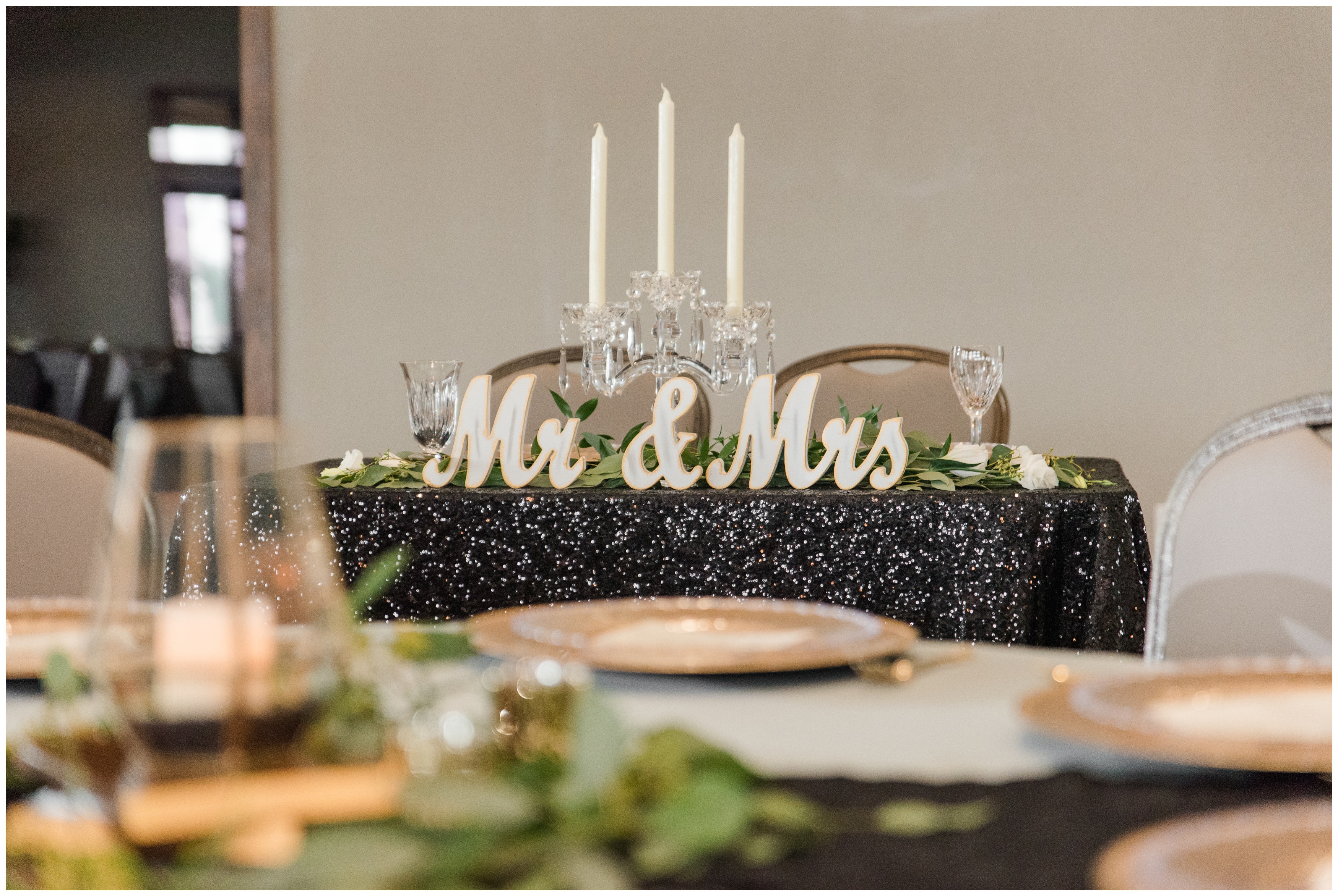 Black Gray and Gold Elegant Wedding Townelake in Cypress TX_0251