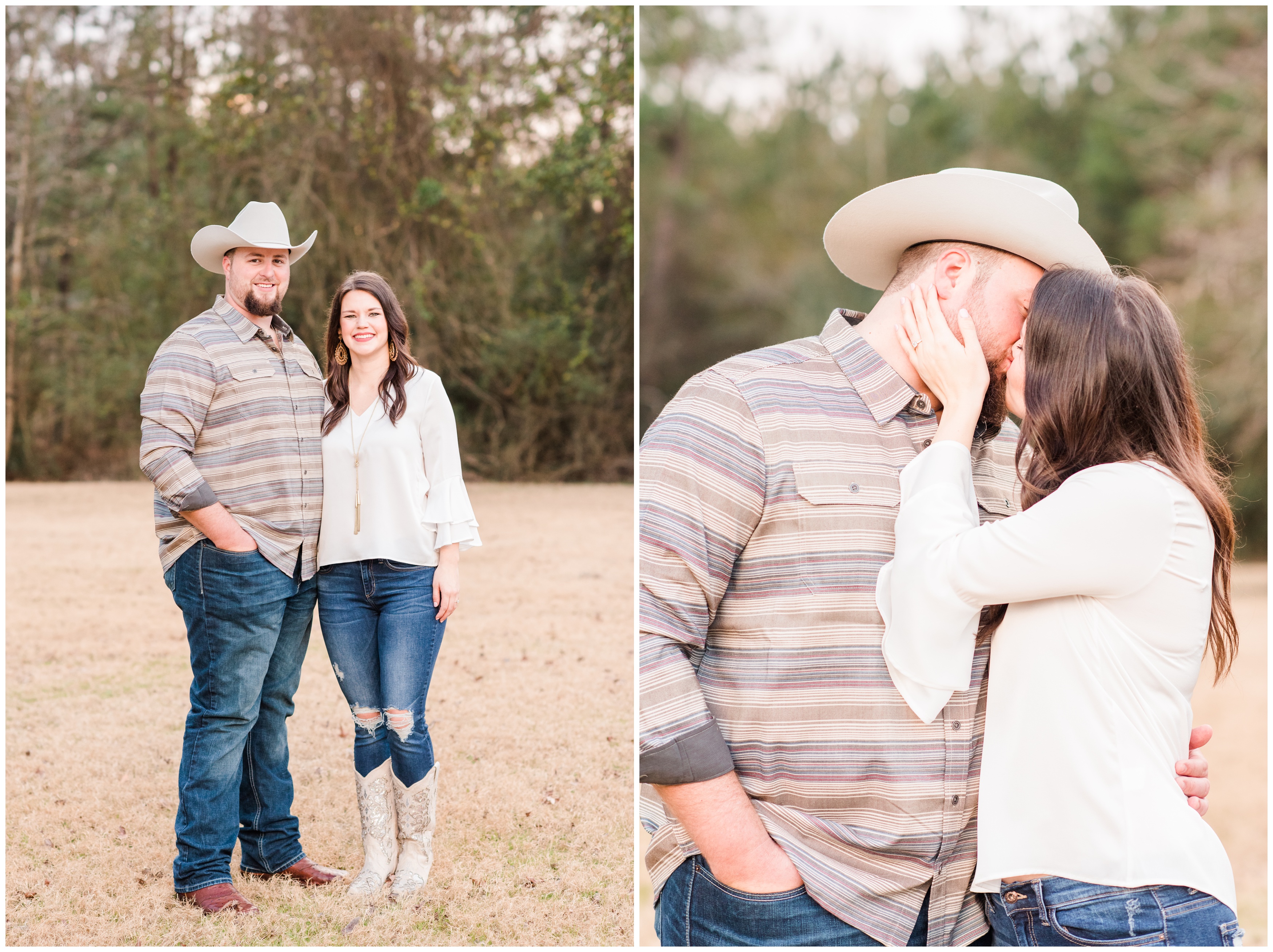 Jake and Jordan Winter Engagement Session Summer Wedding at the Carriage House Texas_0197