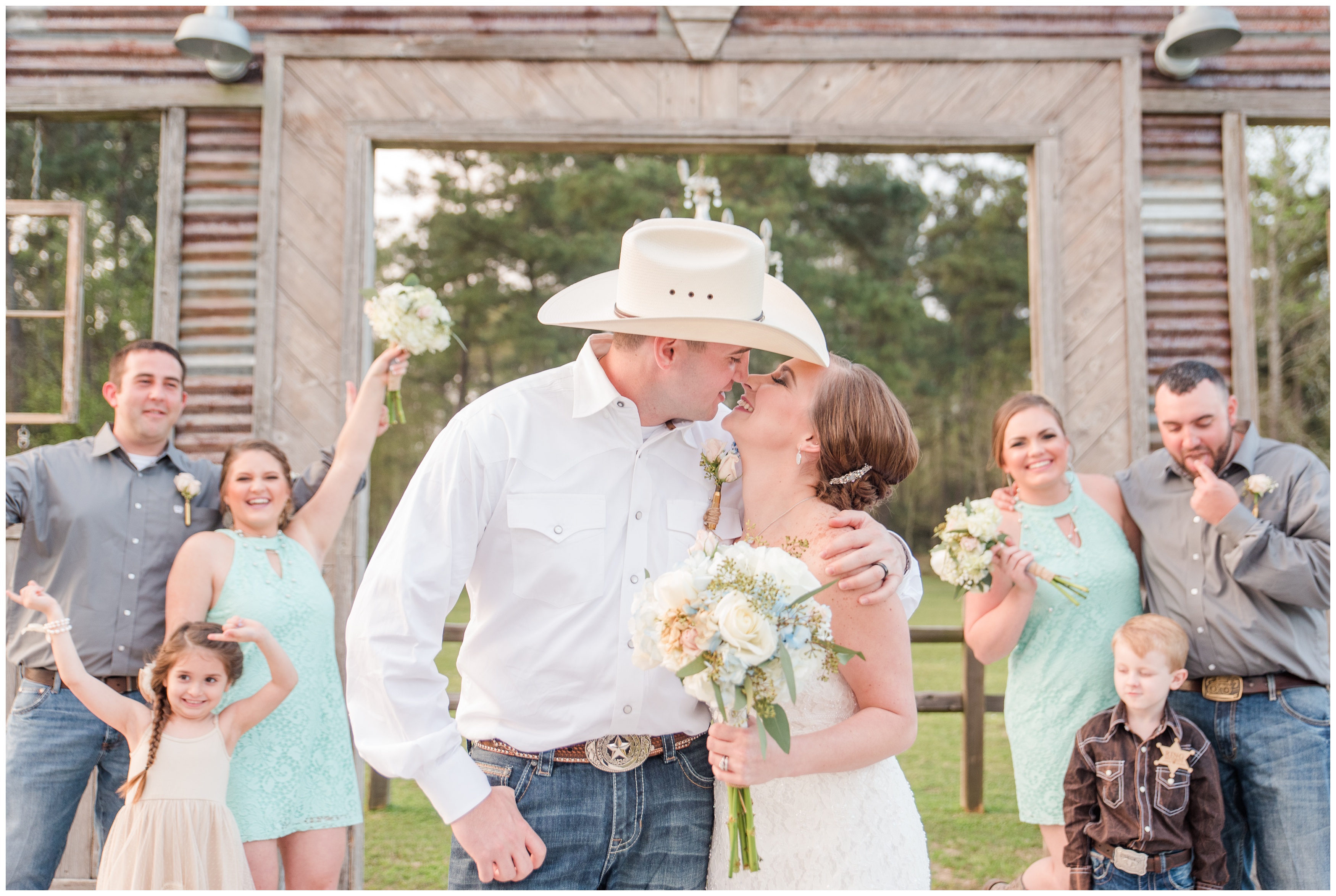 The Barn at Four Pines Wedding in Crosby TX - Kevin and Sammi_0355