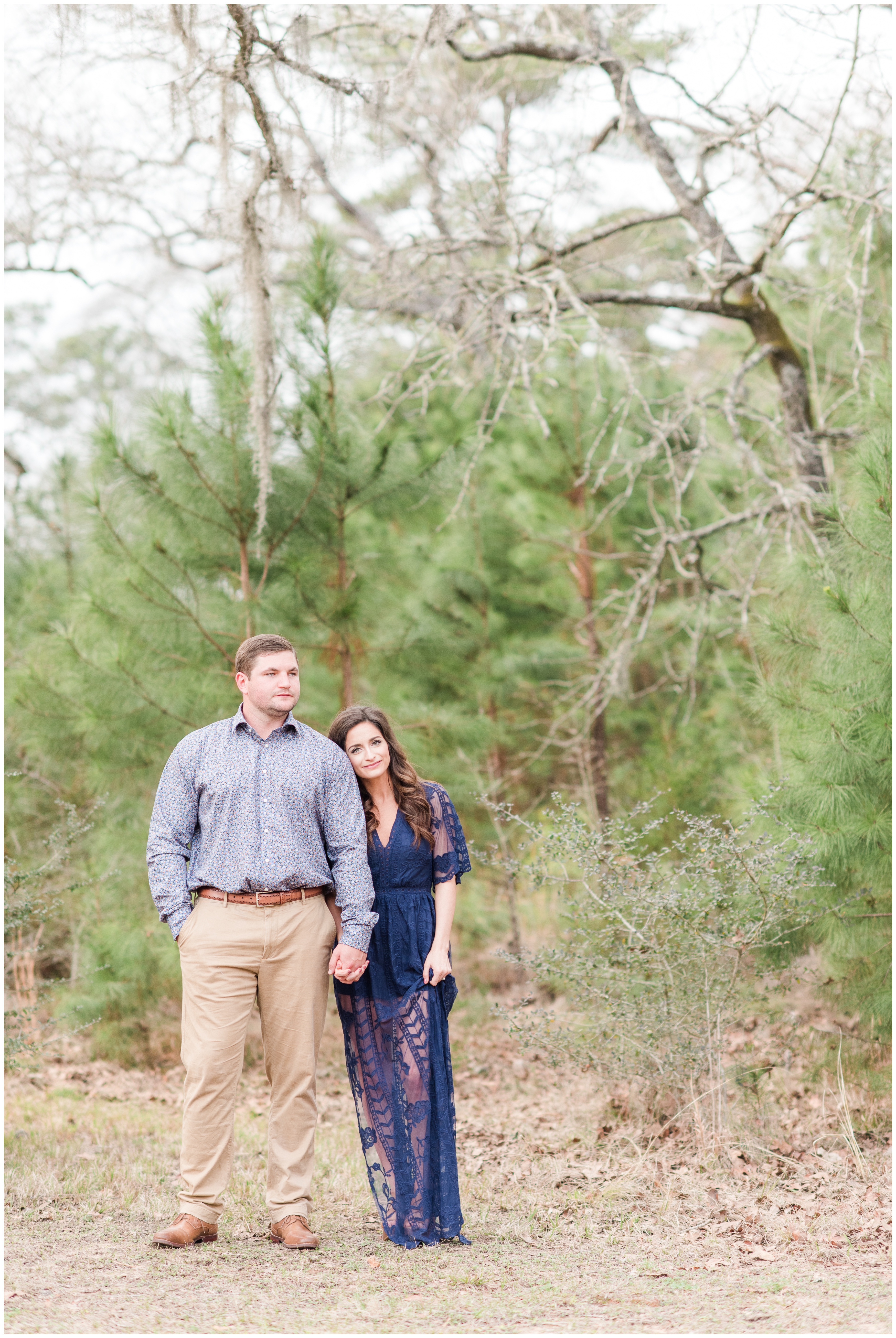 Winter Engagement Session in Tomball Texas_0318