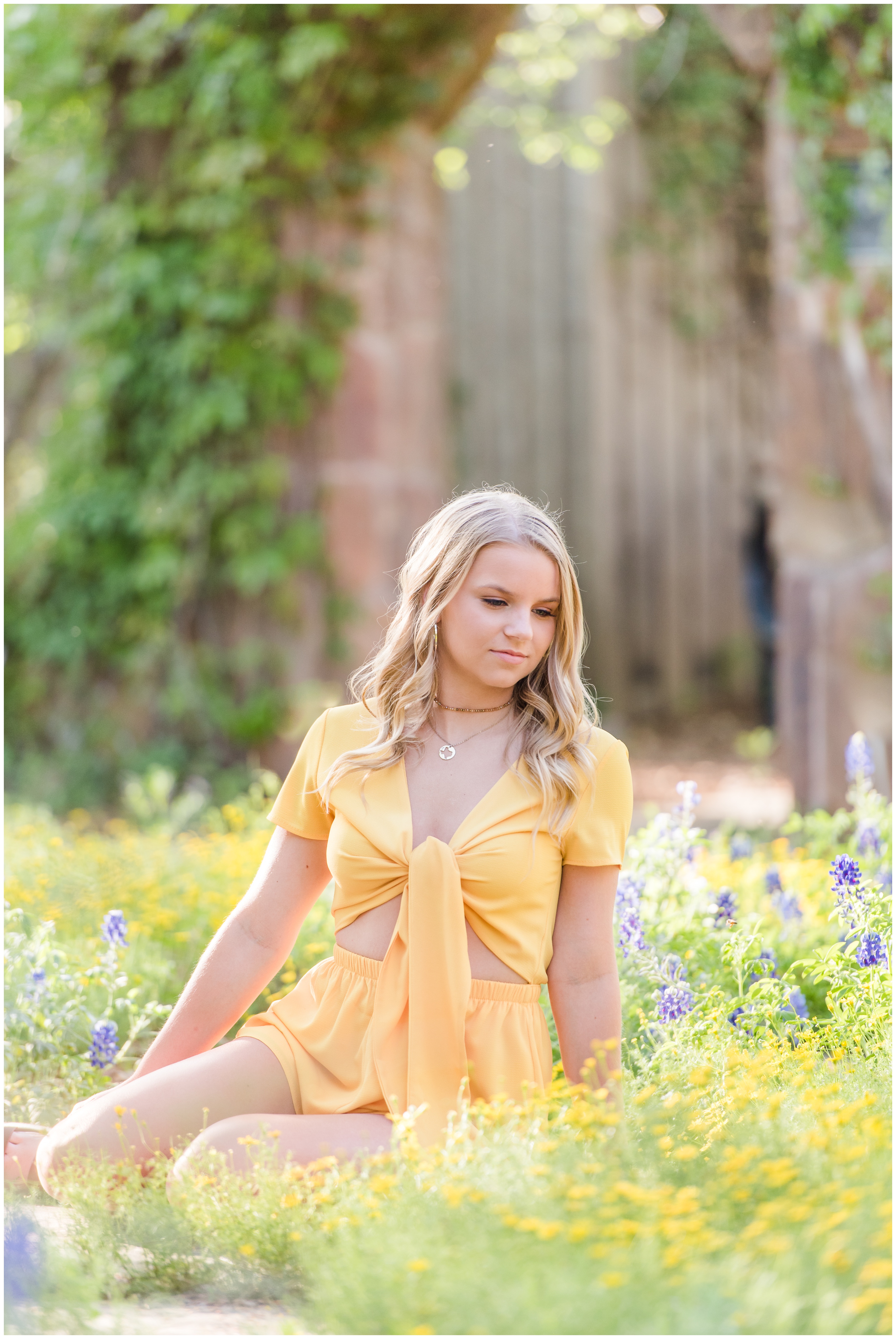 Madison's Mercer Arboretum Senior Session_0412