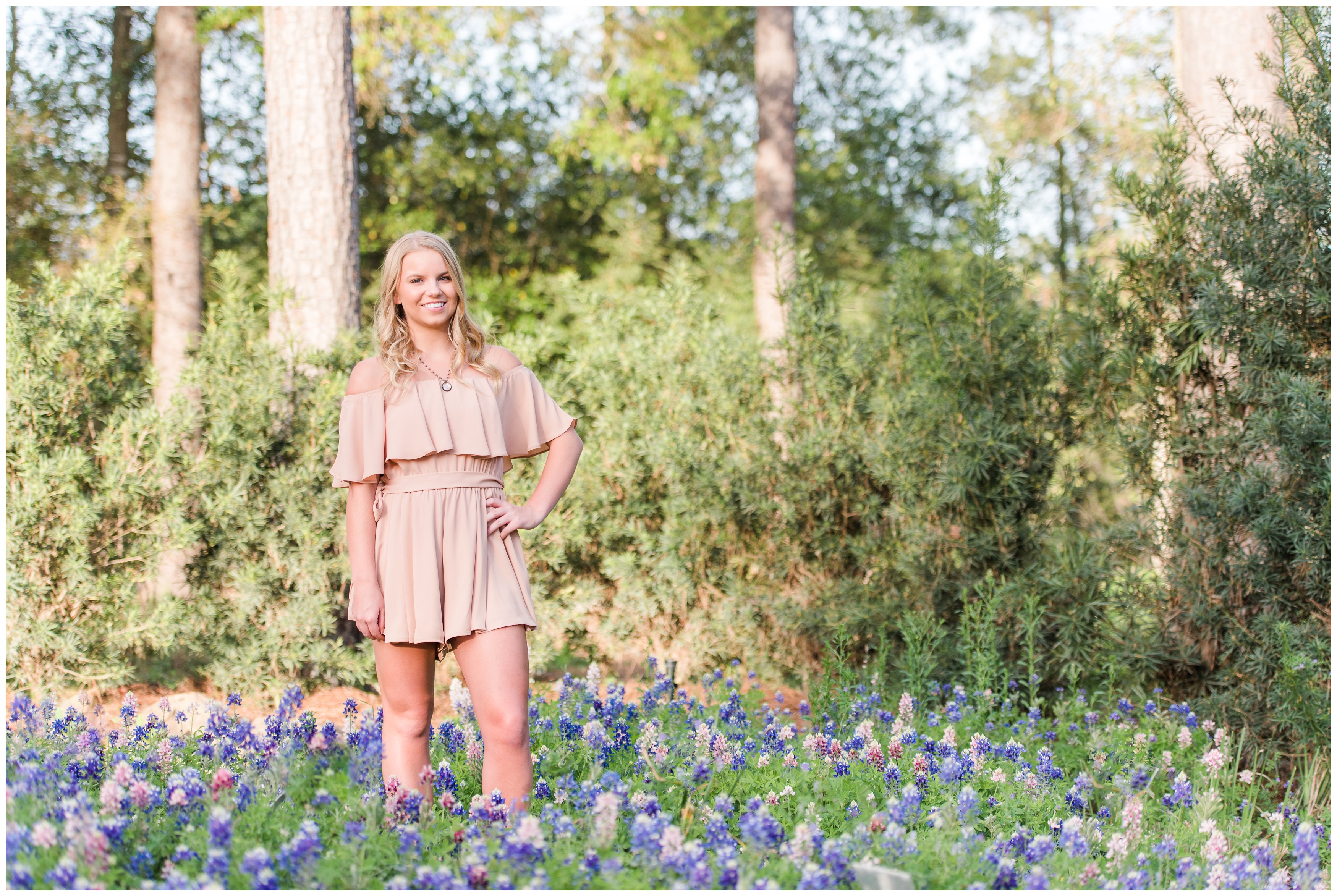 Madison's Mercer Arboretum Senior Session_0420