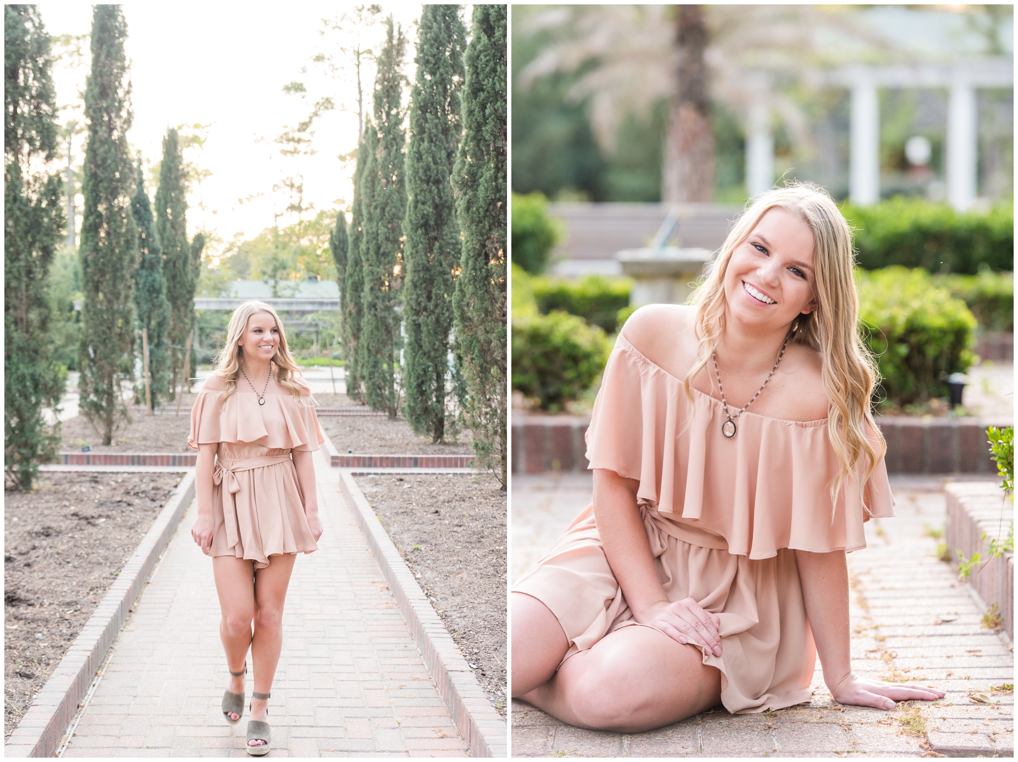 Madison's Mercer Arboretum Senior Session_0429