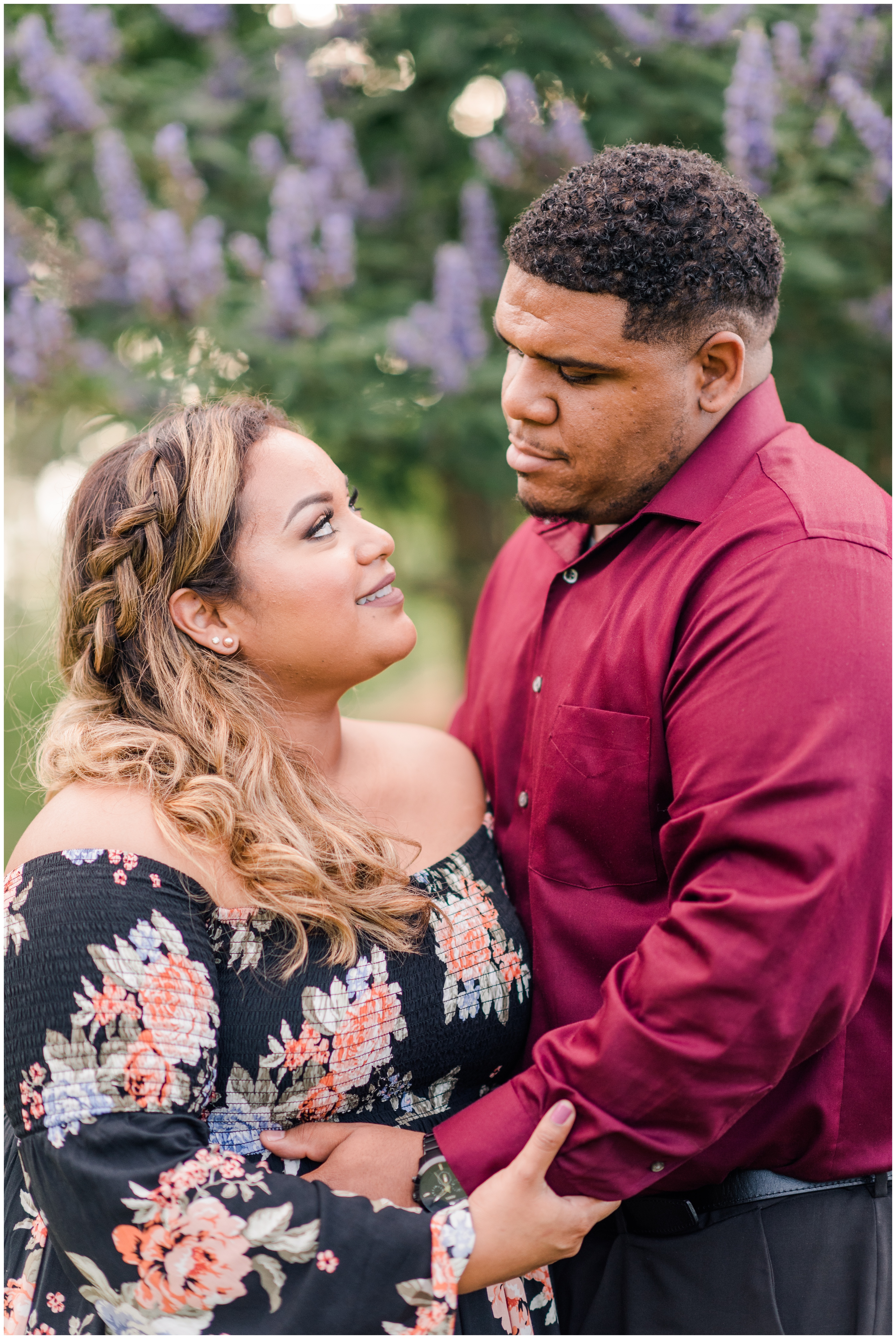 Vanessa and Jermain Engagement Session Tuscan Courtyard_0598