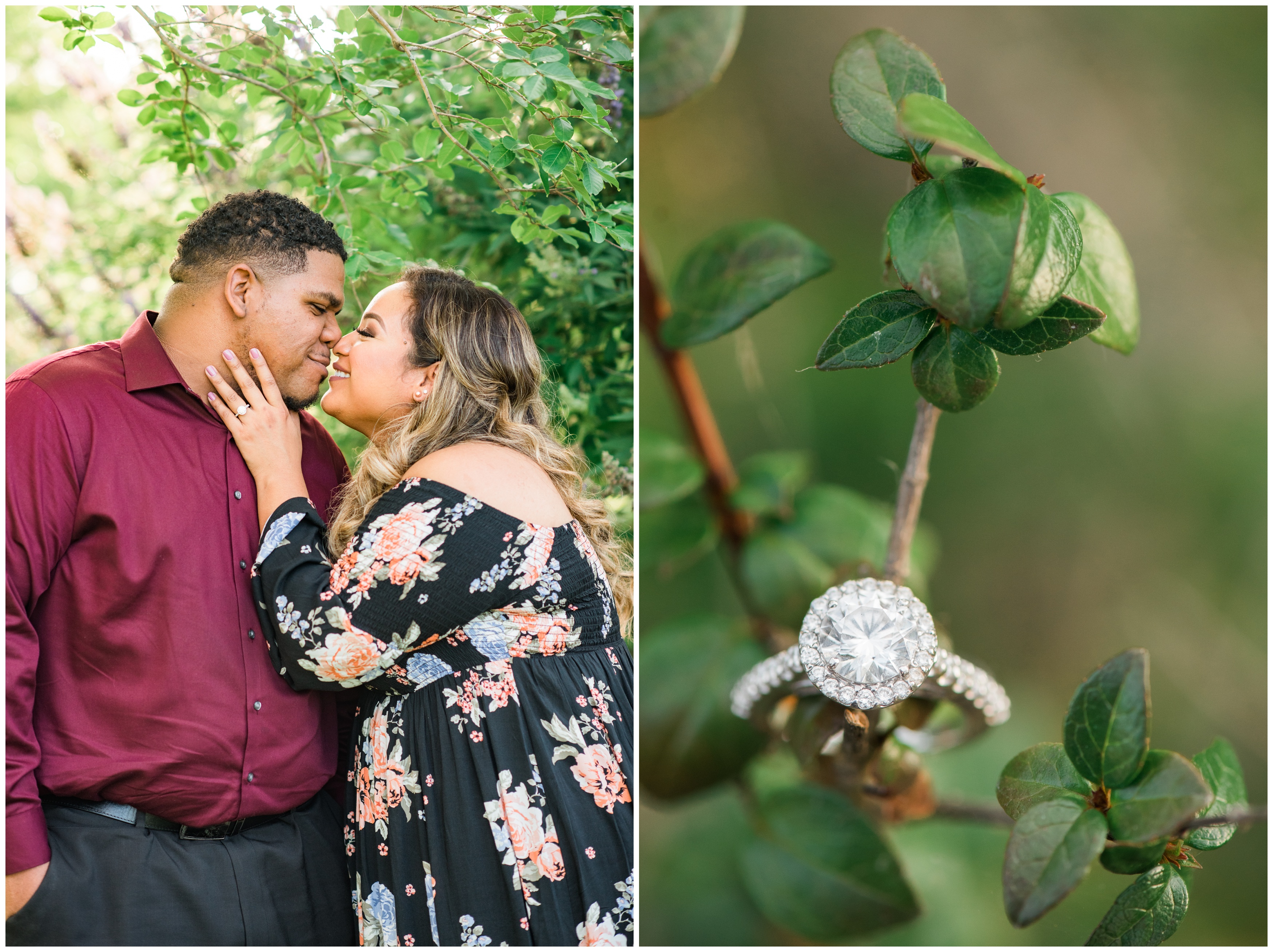 Vanessa and Jermain Engagement Session Tuscan Courtyard_0601