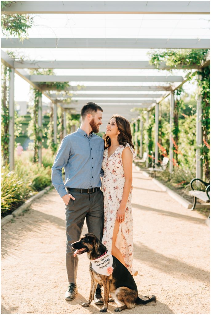 mcgovern centennial gardens engagement session