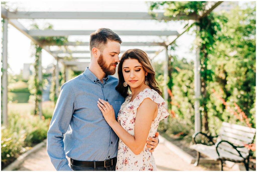 mcgovern centennial gardens engagement session