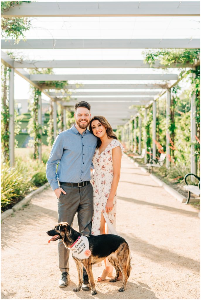 mcgovern centennial gardens engagement session