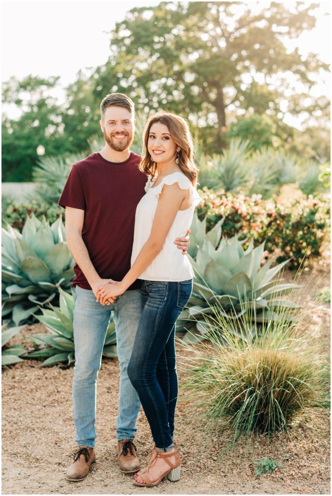 mcgovern centennial gardens engagement session