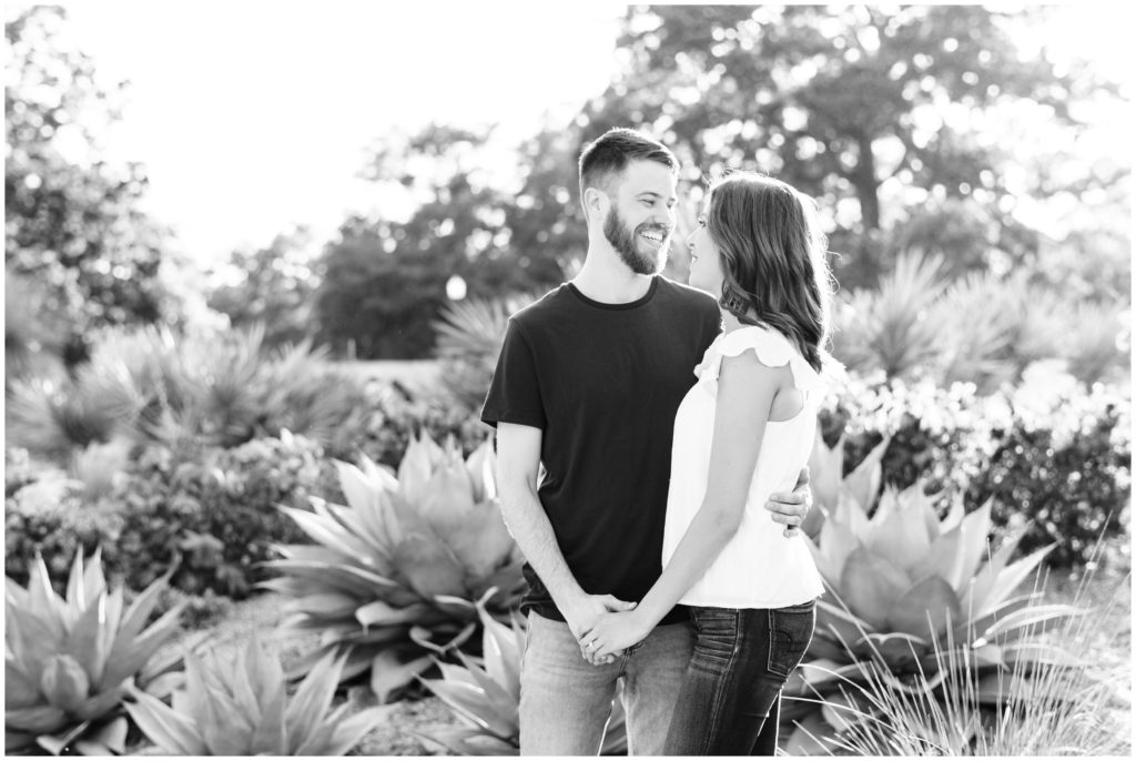 mcgovern centennial gardens engagement session