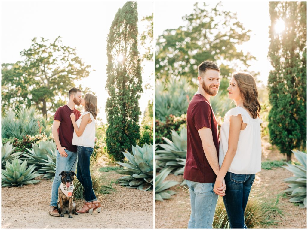 mcgovern centennial gardens engagement session