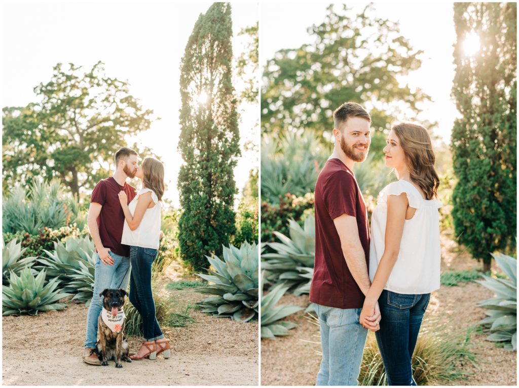 mcgovern centennial gardens engagement session