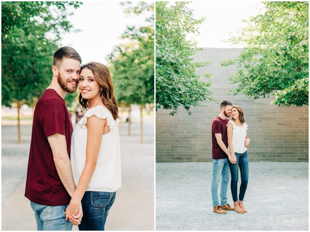 mcgovern centennial gardens engagement session