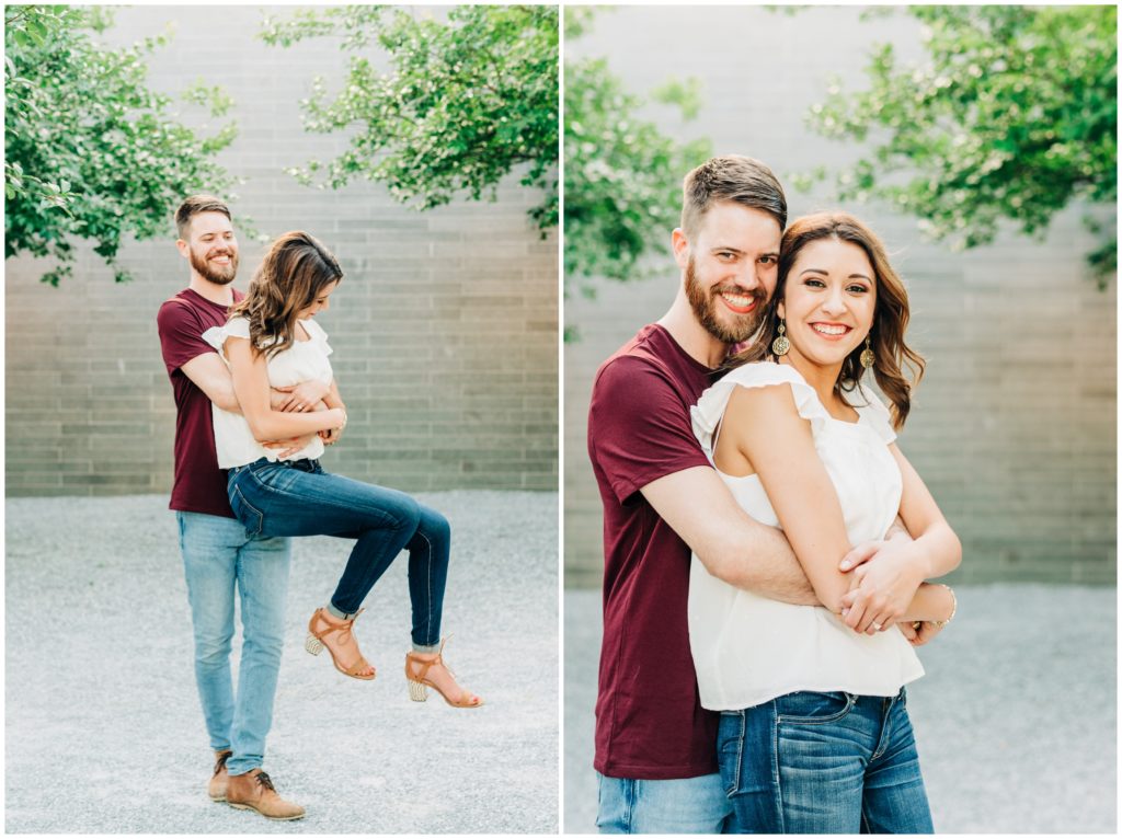 mcgovern centennial gardens engagement session