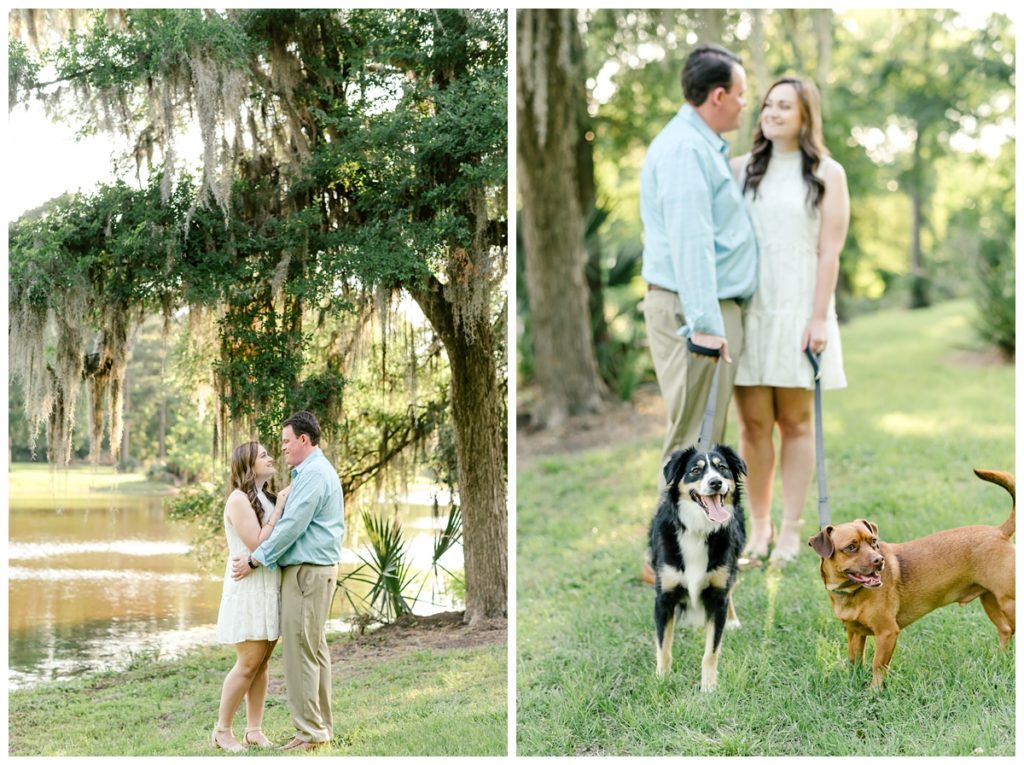 North-Houston-Texas-Romantic-Mossy-Oak-Engagement-Session