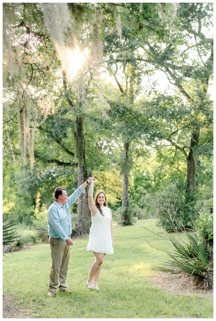 North-Houston-Texas-Romantic-Mossy-Oak-Engagement-Session