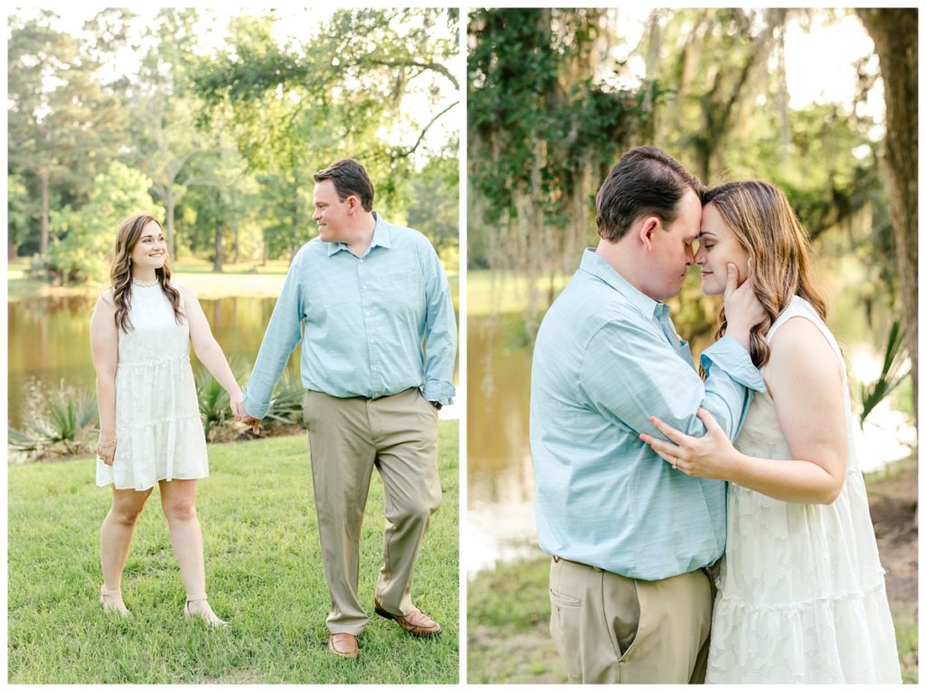 North-Houston-Texas-Romantic-Mossy-Oak-Engagement-Session