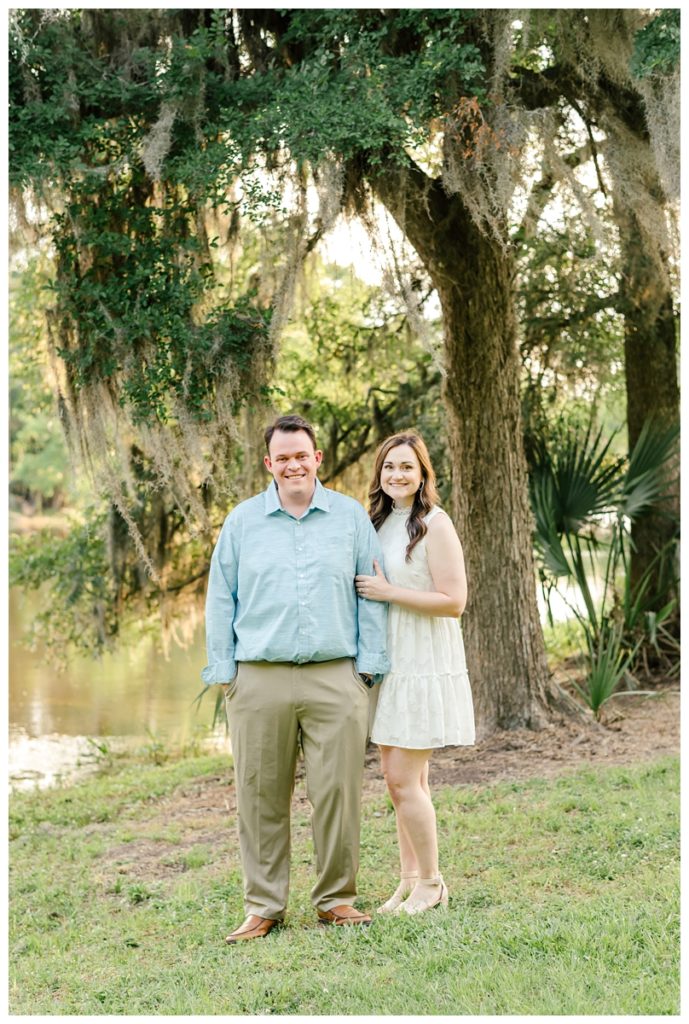 North-Houston-Texas-Romantic-Mossy-Oak-Engagement-Session