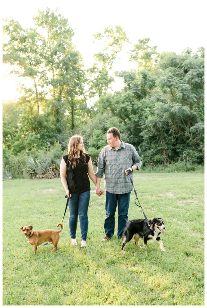 North-Houston-Texas-Romantic-Mossy-Oak-Engagement-Session