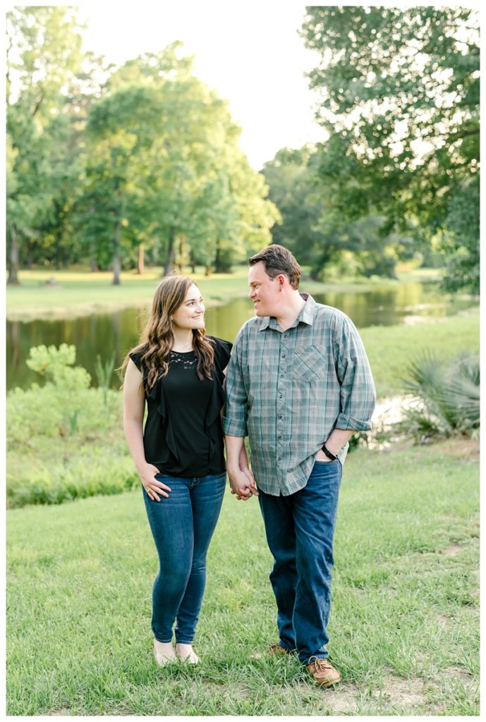 North-Houston-Texas-Romantic-Mossy-Oak-Engagement-Session