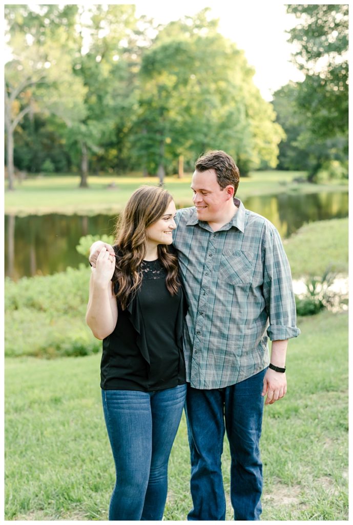 North-Houston-Texas-Romantic-Mossy-Oak-Engagement-Session