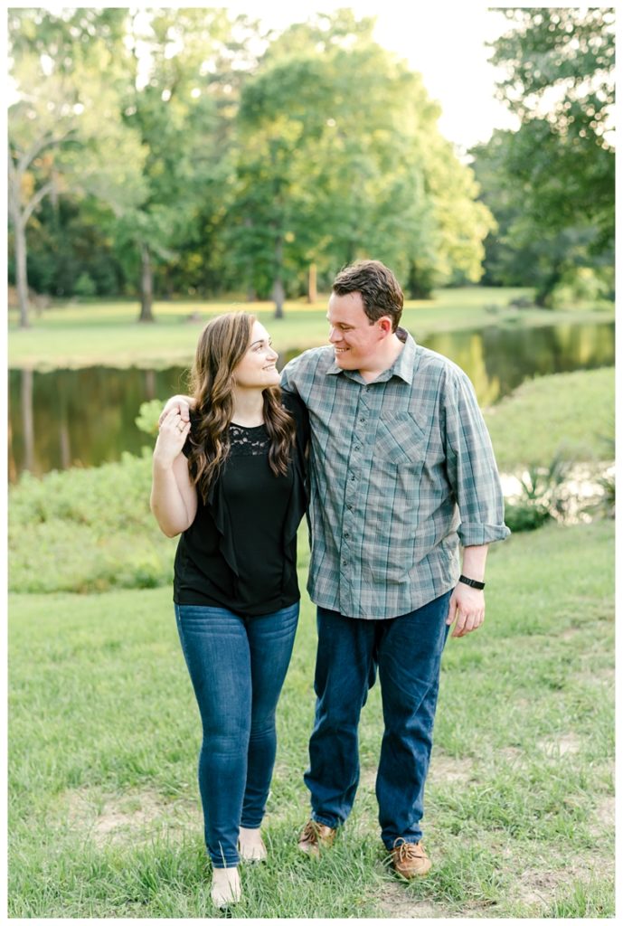 North-Houston-Texas-Romantic-Mossy-Oak-Engagement-Session