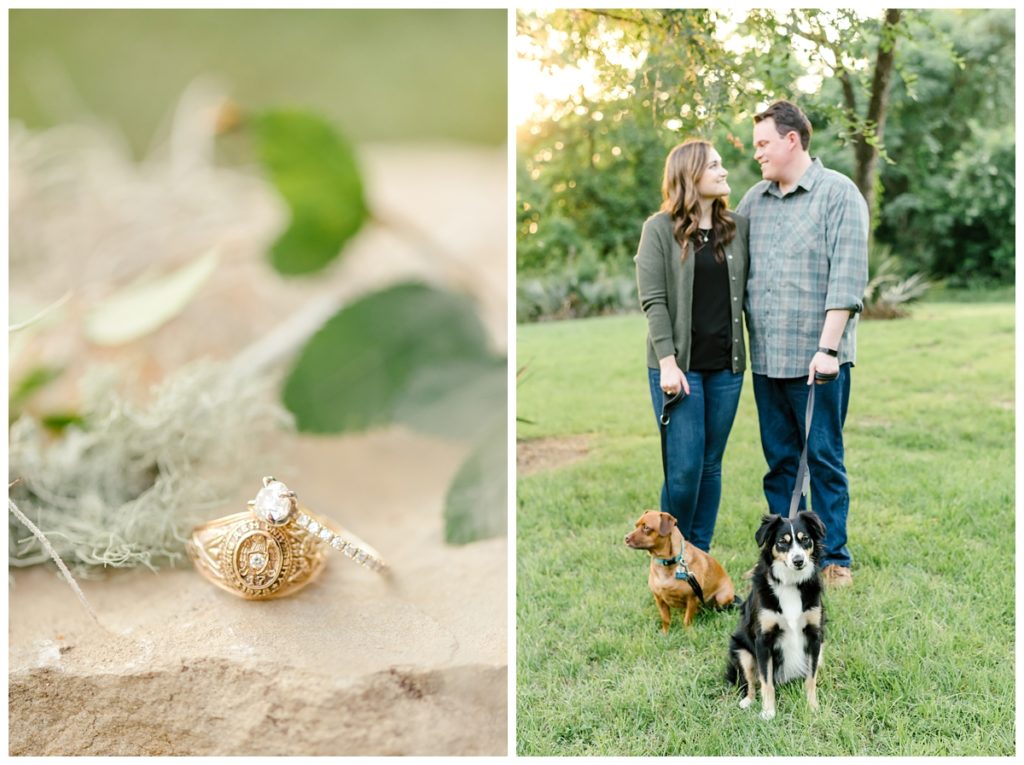 North-Houston-Texas-Romantic-Mossy-Oak-Engagement-Session