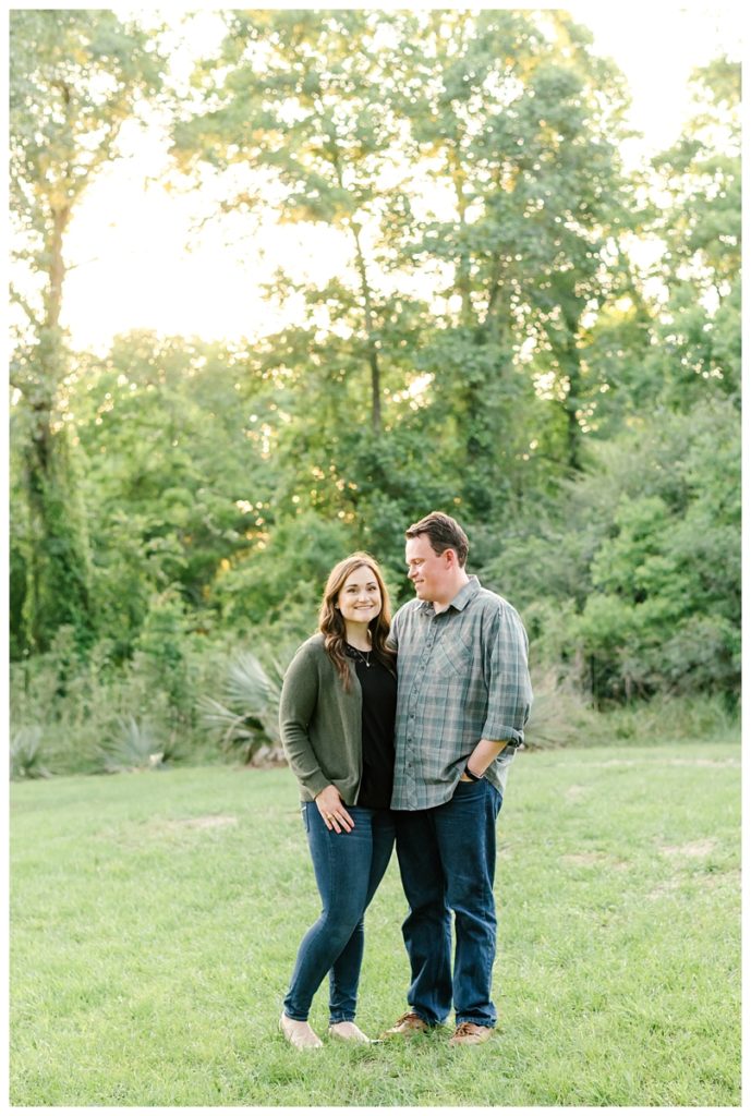 North-Houston-Texas-Romantic-Mossy-Oak-Engagement-Session