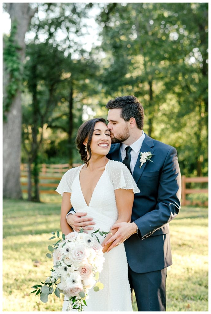 Houston Texas Backyard COVID Wedding