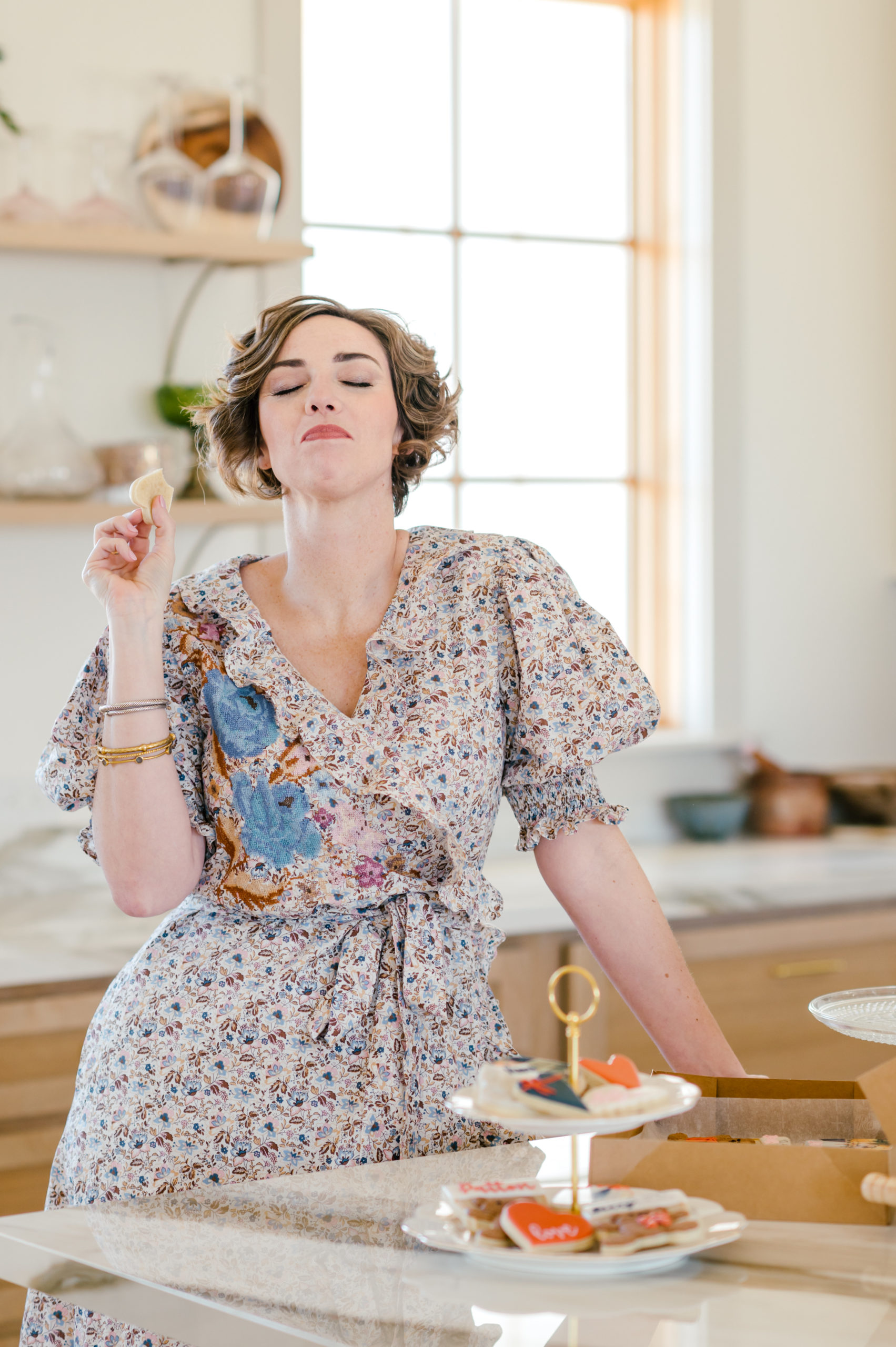 Business Branding photography photo shoot for a small cookie business