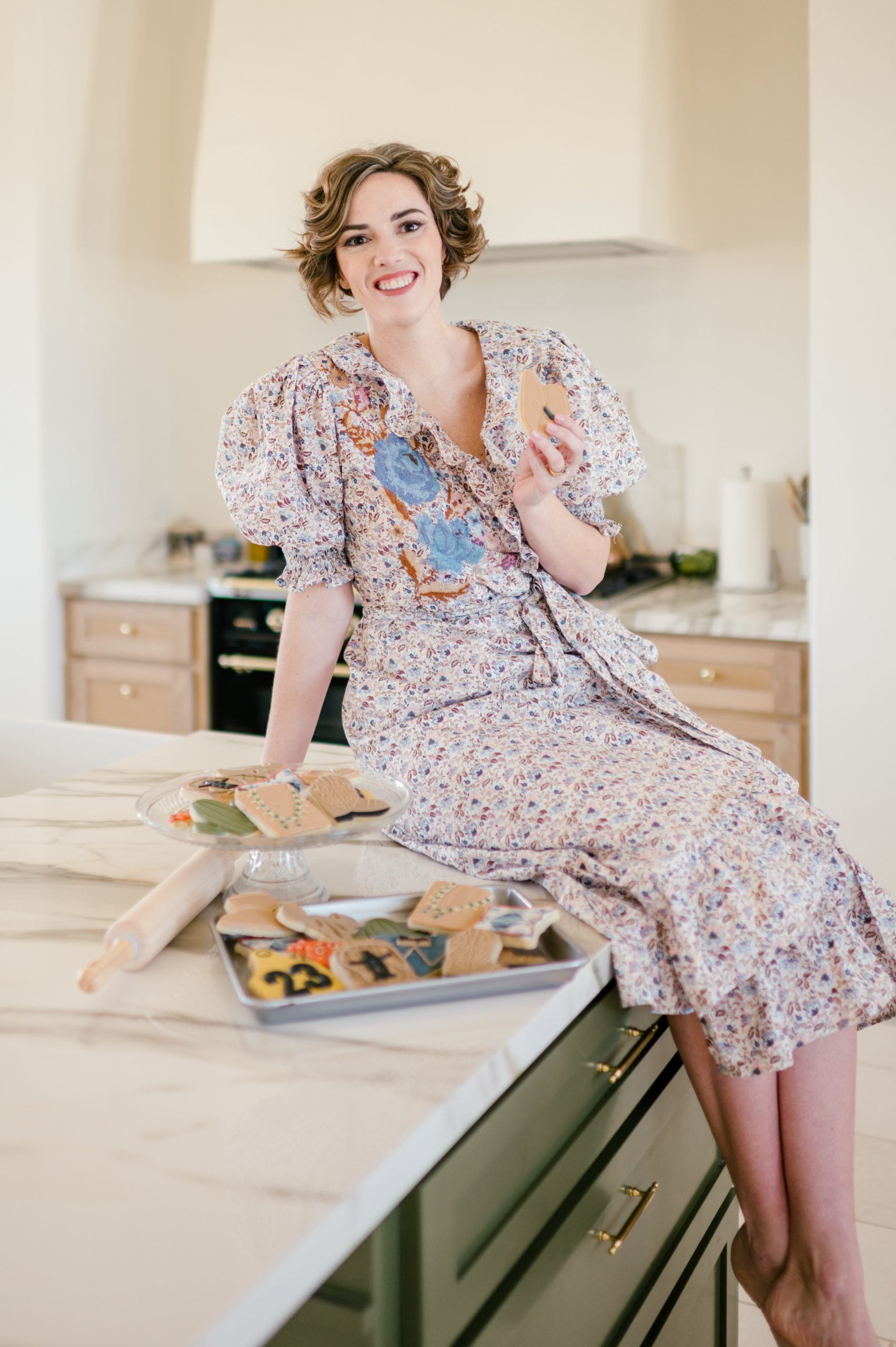 Business Branding photography photo shoot for a small cookie business