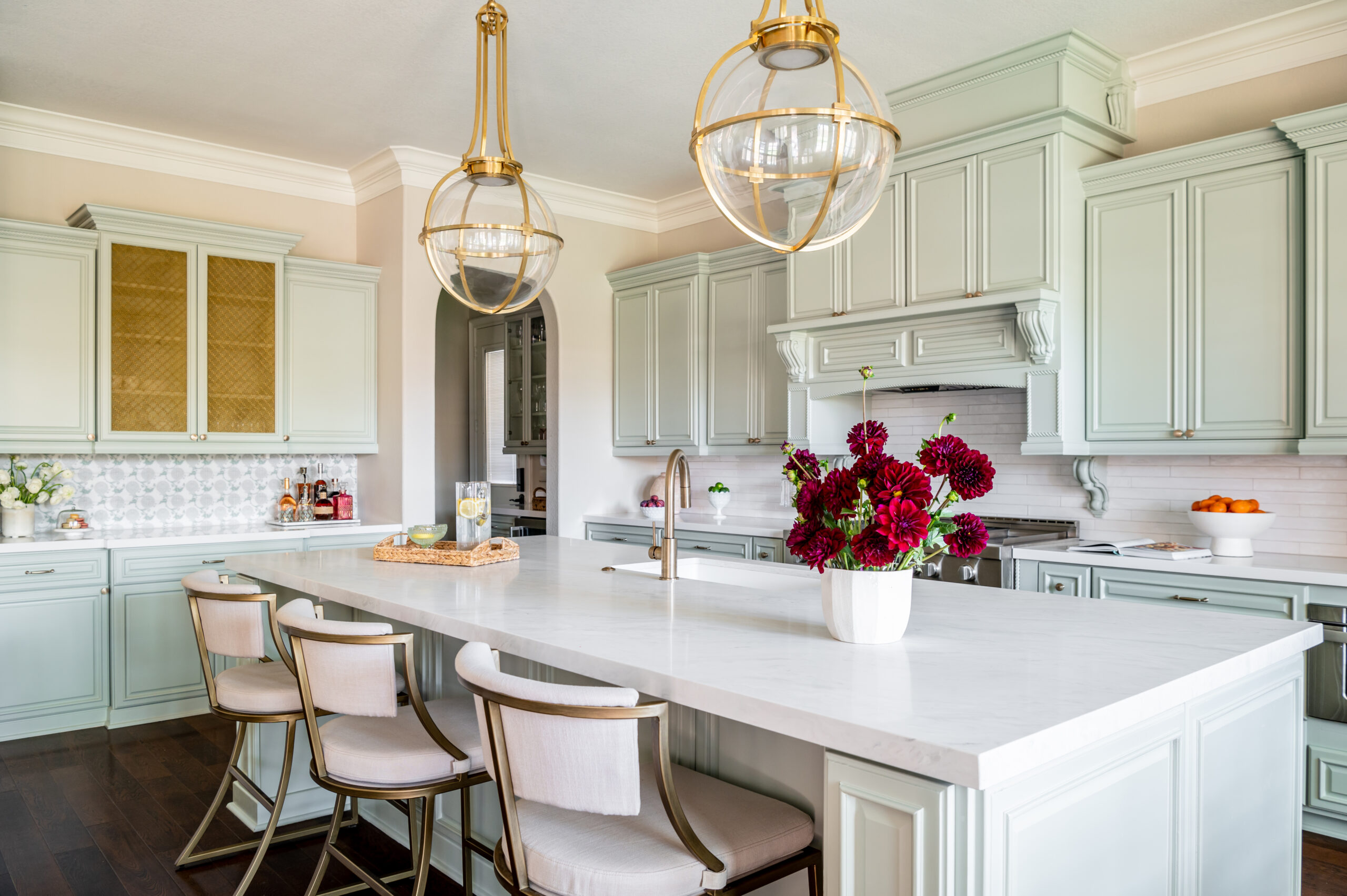 Houston Interior Designer, Sarah Becker’s kitchen interior design photoshoot