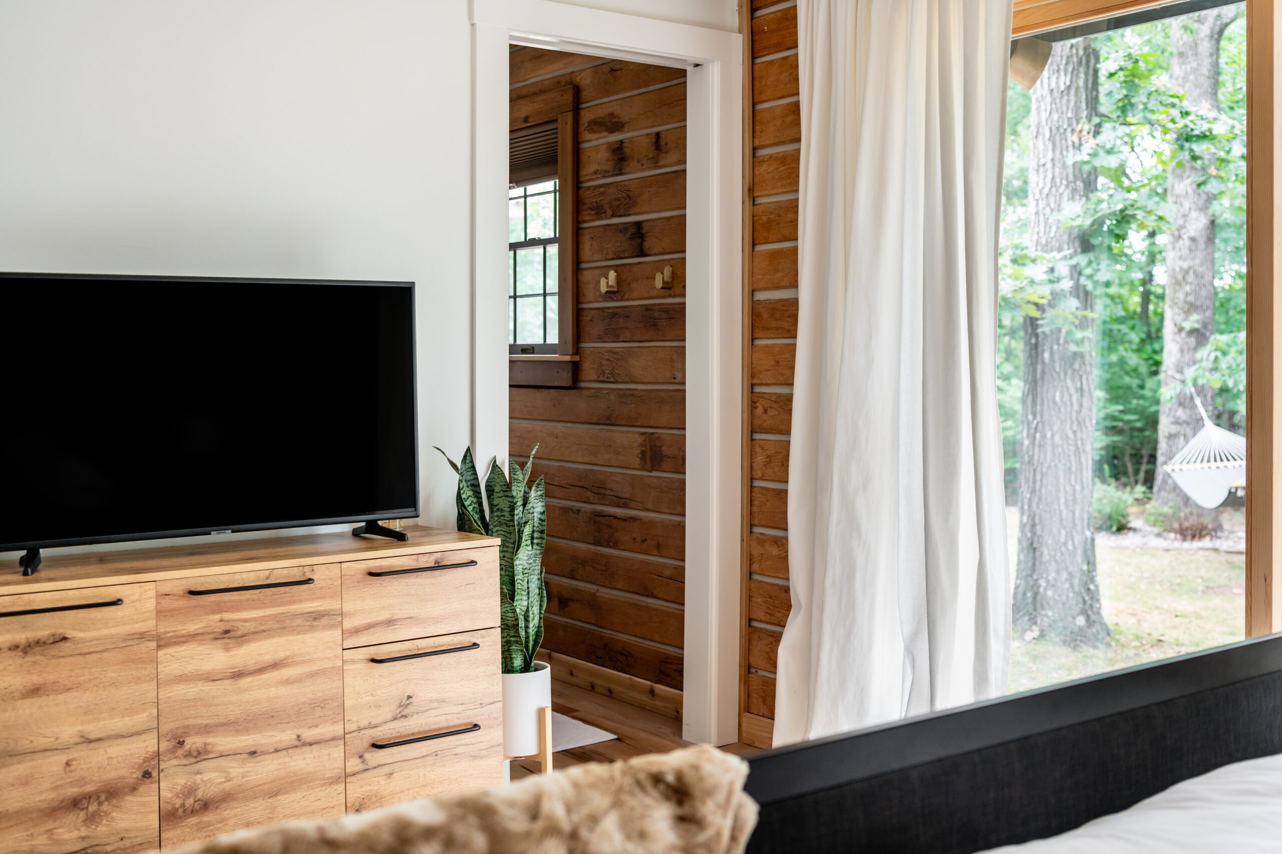 Interior Design Photoshoot for a rustic log cabin
