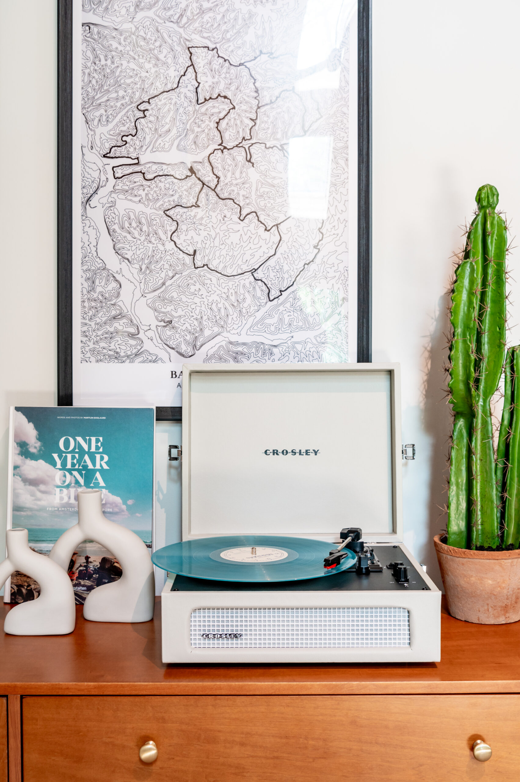 A mid-century modern oasis, Rustic log cabins Interior Design Photoshoot