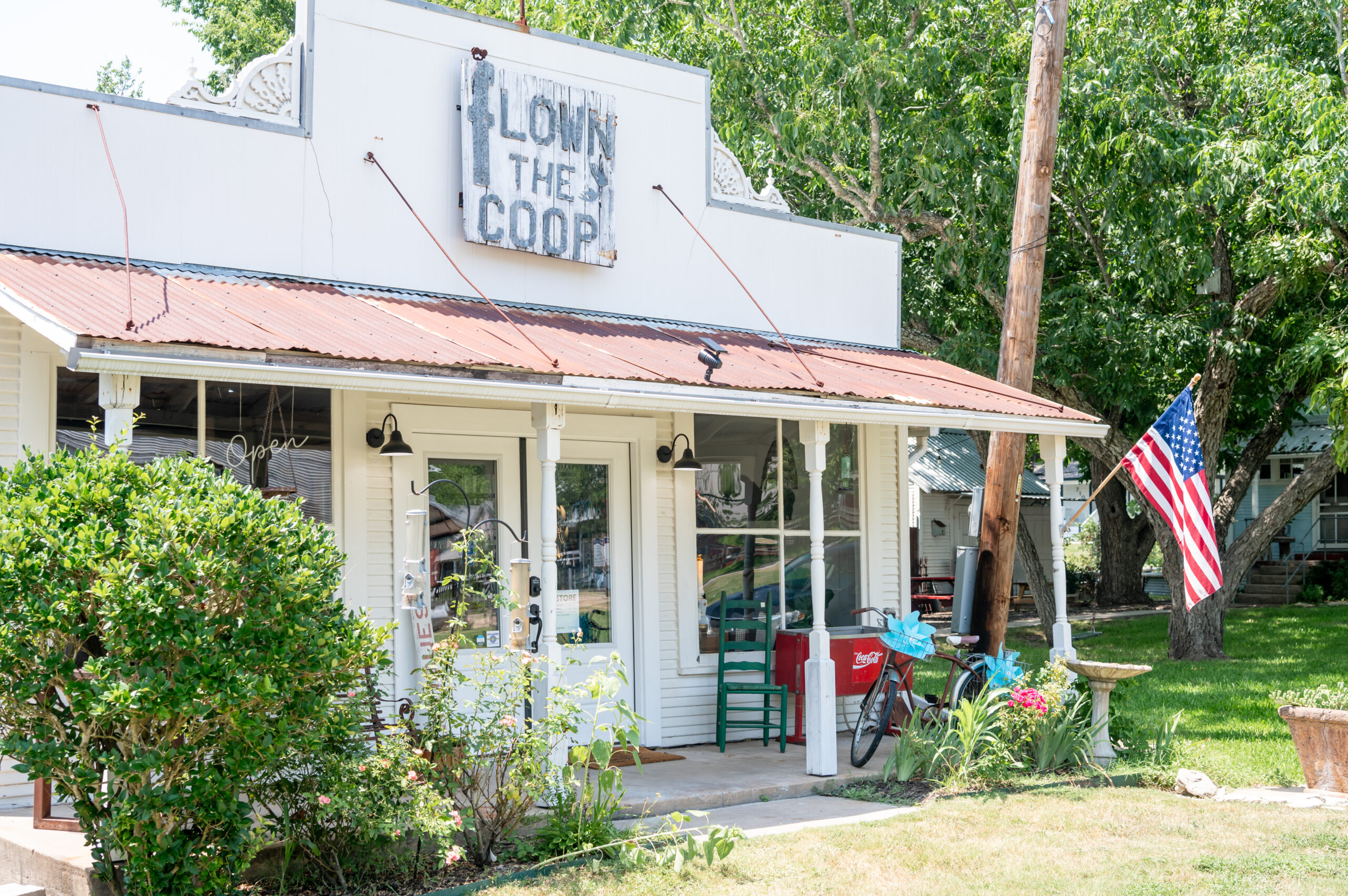 Interior Photography for a rustic quaint store in Texas