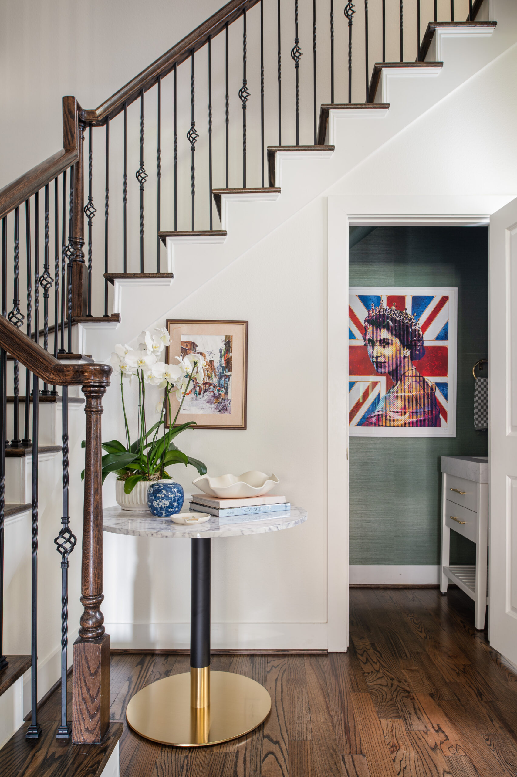 Entryway and Powder Bath